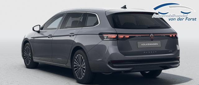 Volkswagen Passat Variant "Elegance" PREISGARANTIE & LIEFERUNG KOSTENLOS" 1.5 eTSI 150PS DSG, Metallic, 17" Alu, Leder Varenna/Massage/ergoSitze, Head-up-Display, NAVI 15", Privacy-Glas, Elektr. Heckklappe, 3Z-Climatronic, IQ LIGHT MATRIX, Sitzheizung, M-Lederlenkrad beheizt, ACC, Alarm, Park Assist, PDC, R-Kamera, Keyless 