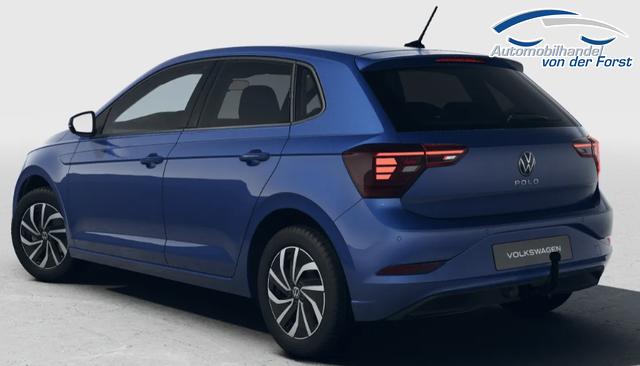 Volkswagen Polo "Special" LIEFERUNG KOSTENLOS! 1.0 TSI 95PS, 4 Jahre VW-Garantie, ANH&Auml;NGERKUPPLUNG, 15" ALU, SITZHEIZUNG, Parksensoren VORNE & hinten, R&uuml;ckfahrkamera, M-Lederlenkrad, READY2DISCOVER, APP-CONNECT, Armlehne vorne, Induktionsladen Smartphone, Abgedunkelte Scheiben, RESERVERAD, NSW 