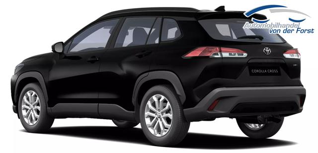 Toyota Corolla Cross "Active" PREISGARANTIE & LIEFERUNG KOSTENLOS! 1.8 Hybrid 140PS CVT/AUTOMATIK, 3 Jahre Garantie, 17" Alufelgen, Sitzheizung, Klimaautomatik, R&uuml;ckfahrkamera, Cloud-Navigationsfunktion, Smartphone-Integration, Adaptiver Tempomat, LED-Scheinwerfer, Dachreling 