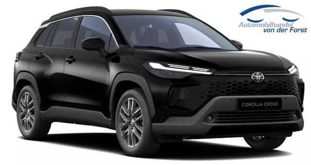 Toyota Corolla Cross "Teamplayer" PREISGARANTIE & LIEFERUNG KOSTENLOS! 1.8 Hybrid 140PS CVT/AUTOMATIK, 3 Jahre Garantie, 18" ALU, Elektr. Heckklappe, Privacy-Glas, Sitzheizung, Lederlenkrad beheizt, Klimaautomatik, Parksensoren, R&uuml;ckfahrkamera, Cloud-Navi, Smartphone-Integration, Adaptiver Tempomat, Toter-Winkel-Warner 