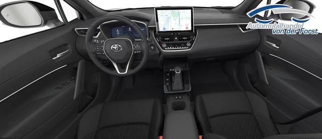 Toyota Corolla Cross "Teamplayer" PREISGARANTIE & LIEFERUNG KOSTENLOS! 1.8 Hybrid 140PS CVT/AUTOMATIK, 3 Jahre Garantie, 18" ALU, Elektr. Heckklappe, Privacy-Glas, Sitzheizung, Lederlenkrad beheizt, Klimaautomatik, Parksensoren, R&uuml;ckfahrkamera, Cloud-Navi, Smartphone-Integration, Adaptiver Tempomat, Toter-Winkel-Warner 