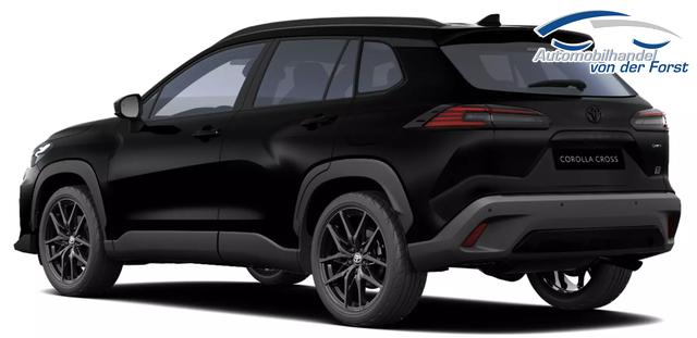 Toyota Corolla Cross "GR Sport" PREISGARANTIE & LIEFERUNG KOSTENLOS! 2.0 Hybrid AWD-i ALLRAD 180PS CVT/AUTOMATIK, 3 Jahre Garantie, 19" ALU, Elektr. Heckklappe, Privacy-Glas, Sitzheizung, Lederlenkrad beheizt, Klimaautomatik, PDC+R&uuml;ckfahrkamera, Cloud-Navigationsfunktion, Adaptiver Tempomat, Toter-Winkel-Warner 