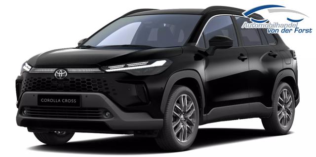 Toyota Corolla Cross "Lounge" PREISGARANTIE & LIEFERUNG KOSTENLOS! 2.0 Hybrid AWD-i ALLRAD 180PS CVT/AUTOMATIK, 3J Garantie, 18" ALU, PANORAMADACH, LEDERPOLSTER, MATRIX-LED, JBL-SOUND, Elektr. Heckklappe, Privacy-Glas, Sitzheizung, Lederlenkrad beheizt, Klimaautomatik, PDC+360&deg;-Kamera, Cloud-Navi, ACC, Toter-Winkel 