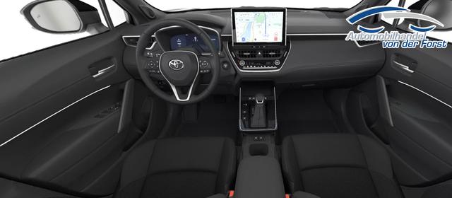 Toyota Corolla Cross "Lounge" PREISGARANTIE & LIEFERUNG KOSTENLOS! 2.0 Hybrid AWD-i ALLRAD 180PS CVT/AUTOMATIK, 3J Garantie, 18" ALU, PANORAMADACH, LEDERPOLSTER, MATRIX-LED, JBL-SOUND, Elektr. Heckklappe, Privacy-Glas, Sitzheizung, Lederlenkrad beheizt, Klimaautomatik, PDC+360&deg;-Kamera, Cloud-Navi, ACC, Toter-Winkel 