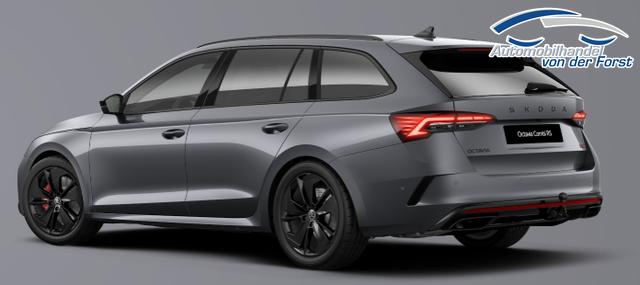 Skoda Octavia Combi "RS" LIEFERUNG KOSTENLOS & PREISGARANTIE* 2.0 TSI 265PS DSG, 5 JAHRE GARANTIE, Graphite-Grau, ANH&Auml;NGERKUPPLUNG, 18"Alu, MATRIX-LED, NAVI, Elektr. Heckklappe, ACC, Kessy, Alarm, Climatronic, ParkAssist, PDC, Kamera, Sitzheizung, Privacy-Glas, Netztrennwand, Virtual Cockpit 10" 