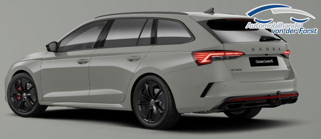 Skoda Octavia Combi "RS" LIEFERUNG KOSTENLOS & PREISGARANTIE* 2.0 TSI 265PS DSG, 5 JAHRE GARANTIE, Stahl-Grau, ANH&Auml;NGERKUPPLUNG, 18"Alu, MATRIX-LED, NAVI, Elektr. Heckklappe, ACC, Kessy, Alarm, Climatronic, ParkAssist, PDC, Kamera, Sitzheizung, Privacy-Glas, Netztrennwand, Virtual Cockpit 10" 