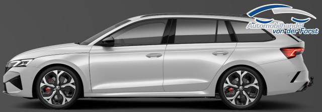 Skoda Octavia Combi "RS" LIEFERUNG KOSTENLOS & PREISGARANTIE* 2.0 TSI 265PS DSG, 5J GARANTIE, ANH&Auml;NGERKUPPLUNG, 19"Alu, DCC-Fahrwerk, HEAD-UP, PANORAMADACH, SOUND CANTON, STANDHEIZUNG, FRONTSCHEIBE BEHEIZT, MATRIX, NAVI, El. Heckklappe, ACC, Kessy, Alarm, 3Z-Clima, ParkAssist, PDC, AREA VIEW, Sitzheizung v/h 