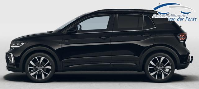 Volkswagen T-Cross "R-Line LIMITED" LIEFERUNG KOSTENLOS & PREISGARANTIE* 1.0 TSI 115PS, Deep-Black-Metallic, 5 JAHRE GARANTIE, ANH&Auml;NGERKUPPLUNG, CLIMATRONIC, SITZHEIZUNG, 18" Alu, MATRIX-LED, Adaptiver Tempomat ACC, Parksensoren, R&uuml;ckfahrkamera, Keyless, Abgedunkelte Scheiben, Radio "Ready2Discover" + App-Connect 