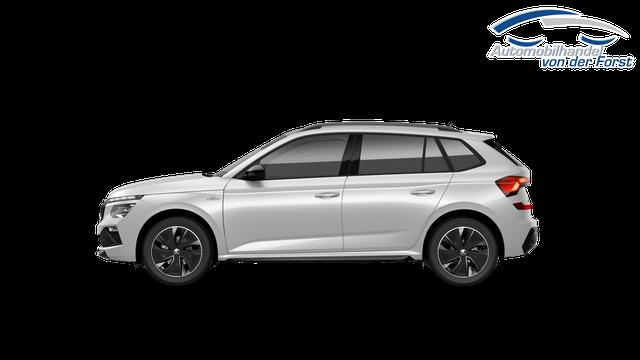 Skoda Kamiq "Monte Carlo" 1.5 TSI 150PS DSG (AUTOMATIK), MOON-WHITE PERLEFFEKT, PANORAMDACH, MATRIX-LED, SITZHEIZUNG, Sport-M-Lederlenkrad beheizt, SunSet, 2Z-Climatronic, Parksensoren vorn/hinten, R&uuml;ckfahrkamera, Kessy, Radio 8,25"+SmartLink, Virtual Cockpit, 17" Alu, Tempomat 
