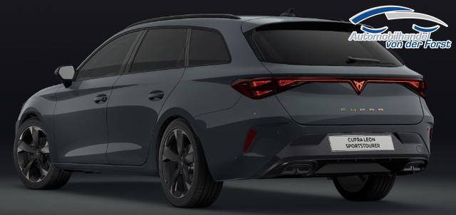 Cupra Leon Sportstourer "Sonderaktion" 1.5 eTSI 150PS DSG (AUTOMATIK), Fjord-Blau, 18" Alu Garbi, Sitzheizung, M-Lederlenkrad beheizt, Parksensoren vorne und hinten, Adaptiver Tempomat, 3-Zonen-Climatronic, Radio 12,9" + Full Link (Navi-Funktion &uuml;ber Smartphone), LED-Scheinwerfer 