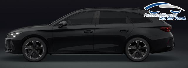 Cupra Leon Sportstourer "Sonderaktion" 1.5 eTSI 150PS DSG (AUTOMATIK), SCHWARZ, ANH&Auml;NGERKUPPLUNG, ELEKTR. HECKKLAPPE, KESSY, ALARM, R&Uuml;CKFAHRKAMERA, 18" Alu, Sitzheizung, M-Lederlenkrad beheizt, Parksensoren vorne und hinten, Adaptiver Tempomat, 3-Zonen-Climatronic, Radio 12,9" + Full Link 