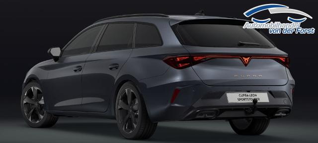 Cupra Leon Sportstourer "Sonderaktion" 1.5 eTSI 150PS DSG (AUTOMATIK), GRAU-MET, ANH&Auml;NGERKUPPLUNG, ELEKTR. HECKKLAPPE, KESSY, ALARM, R&Uuml;CKFAHRKAMERA, 18" Alu, Sitzheizung, M-Lederlenkrad beheizt, Parksensoren vorne und hinten, Adaptiver Tempomat, 3-Zonen-Climatronic, Radio 12,9" + Full Link 