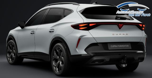 Cupra Formentor "Sonderaktion" 1.5 eTSI 150PS DSG (AUTOMATIK), ANH&Auml;NGERKUPPLUNG, KESSY, ALARM, R&Uuml;CKFAHRKAMERA, ELEKTR. HECKKLAPPE, 18" Alu, Sitzheizung, M-Lederlenkrad beheizt, 3-Zonen-Climatronic, Parksensoren vorne/hinten, ACC-Tempomat, Digitales Cockpit 10", Radio 12,9"+Full-Link 