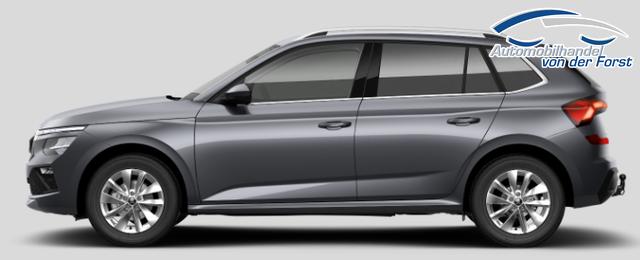 Skoda Kamiq SONDERAKTION "Selection" Lieferung frei Haus! 1.0 TSI 115PS, 5J GARANTIE, Grau-METALLIC, ELEKTR. HECKKLAPPE, ANH&Auml;NGERKUPPLUNG, BEH. FRONTSCHEIBE, Sitzheizung, Lenkradheizung, Ladeboden var, ACC, SIDE Assist, Virtual Cockpit 10", Parksensoren v/h, Kamera, KESSY, Privacy-Glas, 16" Alu, Climatronic 