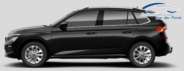 Skoda Kamiq SONDERAKTION "Selection" Lieferung frei Haus! 1.0 TSI 115PS, 5J GARANTIE, Schwarz-METALLIC, ELEKTR. HECKKLAPPE, ANH&Auml;NGERKUPPLUNG, BEH. FRONTSCHEIBE, Sitzheizung, Lenkradheizung, Ladeboden var, ACC, SIDE Assist, Virtual Cockpit 10", Parksensoren v/h, Kamera, KESSY, Privacy-Glas, 16" Alu, Climatronic 