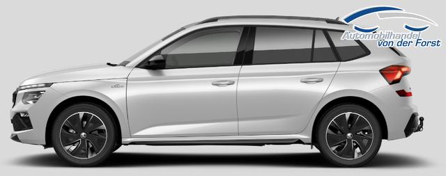Skoda Kamiq SONDERAKTION "Monte Carlo" Lieferung frei Haus! 1.5 TSI 150PS DSG, 5J GARANTIE, METALLIC, ELE. HECKKLAPPE, ANH&Auml;NGERKUPPLUNG, BEH. FRONTSCHEIBE, MATRIX-LED, PANORAMADACH, Sitzheizung, Lenkradhzg, Ladeboden, ACC, SIDE Assist, Virtual Cockpit 10", Parksensoren, Kamera, KESSY, Privacy, 17" Alu, Climatroni 