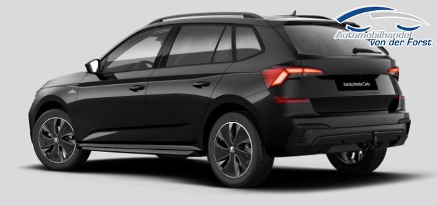 Skoda Kamiq SONDERAKTION "Monte Carlo" Lieferung frei Haus! 1.5 TSI 150PS DSG, 5J GARANTIE, METALLIC, ELE. HECKKLAPPE, ANH&Auml;NGERKUPPLUNG, BEH. FRONTSCHEIBE, MATRIX-LED, PANORAMADACH, Sitzheizung, Lenkradhzg, Ladeboden, ACC, SIDE Assist, Virtual Cockpit 10", Parksensoren, Kamera, KESSY, Privacy, 17" Alu, Climatroni 
