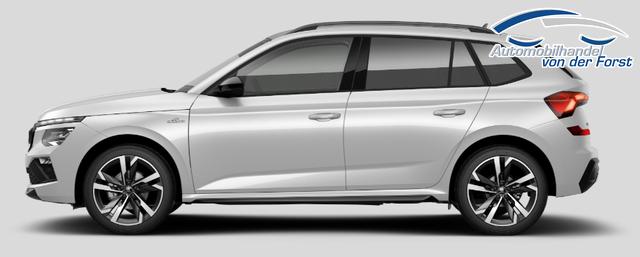 Skoda Kamiq SONDERAKTION "Monte Carlo" Lieferung frei Haus! 1.5 TSI 150PS DSG, 5J GARANTIE, 18"ALU, METALLIC, ELE. HECKKLAPPE, ANH&Auml;NGERKUPPLUNG, BEH. FRONTSCHEIBE, MATRIX-LED, PANORAMADACH, Sitzheizung, Lenkradhzg, Ladeboden, ACC, SIDE Assist, Virtual Cockpit 10", Parksensoren, Kamera, KESSY, Privacy, Climatronic 