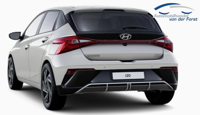 Hyundai i20 "Family" LIEFERUNG KOSTENLOS! 1.0 T-GDI 90PS, NAVI 10,25", LUMEN-GREY METALLIC, Winter-Pack: Sitzheizung + Lenkradheizung, 16" ALU, Klimaautomatik, Privacy-Glas, Parksensoren hinten, R&uuml;ckfahrkamera, Tempomat, Lederlenkrad, Reserverad, Alarm, Armlehne, 4x elektr. Fensterheber 