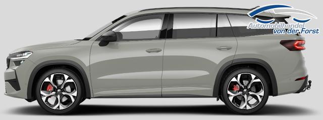 Skoda Kodiaq "RS" LIEFERUNG KOSTENLOS & PREISGARANTIE* 2.0 TSI 265PS 4x4 DSG, 5J GARANTIE, PANORMADACH, HEAD-UP-DISPLAY, 20"Alu, ANH&Auml;NGERKUPPLUNG, NAVI, DCC PLUS, CANTON SOUND, BEH. FRONTSCHEIBE, MATRIX-LED, KESSY, Alarm, ELEK. HECKKLAPPE, SHZ v/h, Privacy-Glas, ACC, PDC v/h, R&uuml;ckfahrkamera, 3Z-Climatronic 