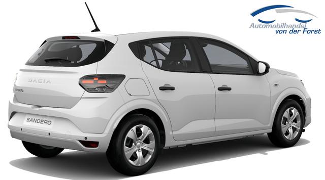 Dacia Sandero "Essential" SONDERAKTION 1.0 SCe65, Arktis-Wei&szlig;, KLIMAANLAGE, PARKSENSOREN HINTEN, Tempomat, Multimediasystem Media Control, Zentralverriegelung mit Fernbedienung 