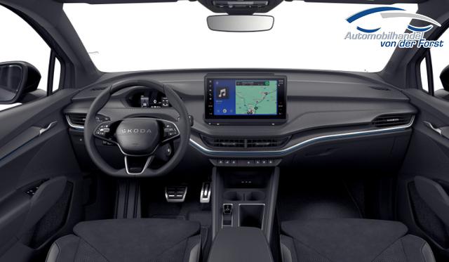 Skoda Elroq SPORTLINE 60 204PS, GRAPHITE-GRAU METALLIC, ELEKTR. HECKKLAPPE, MATRIX-LED, BEH. FRONTSCHEIBE, SITZHEIZUNG V/H, 3Z-CLIMATRONIC, KESSY+ALARM, 20" ALU, SEITENAIRBAGS HINTEN, PARKSENSOREN V/H, R&Uuml;CKFAHRKAMERA, NAVIGATION, SUNSET, TRAVEL ASSIST 