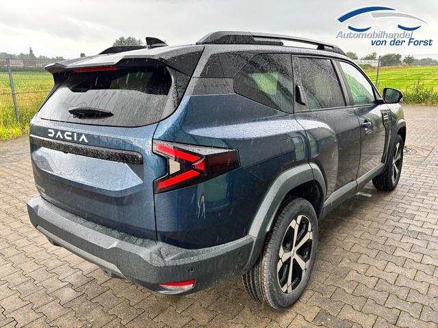 Dacia Bigster "Journey" TOP-PREIS! FULL-HYBRID 155 (Benzin+Elektro), BLAU-METALLIC/DACH SCHWARZ, BEHEIZTE FRONTSCHEIBE, SITZHEIZUNG, LENRADKRADHEIZUNG, TOTER-WINKEL-ASSISTENT, PARKSENSOREN VORN/HINTEN, MULTIVIEW-KAMERA, 18" ALUFELGEN, PRIVACY-GLAS, NAVIGATION, ELEKTR. HECKKLAPPE, ACC 