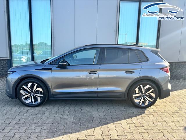 Skoda Elroq "Selection 60" KOSTENLOSE LIEFERUNG! 19" Alufelgen, 2-Zonen-Climatronic, Sitzheizung, Parksensoren vorn/hinten, R&uuml;ckfahrkamera, SunSet, Infotainment 13" + NAVIGATION, Beheizbares M-Lederlenkrad, Alarm, Dachreling 
