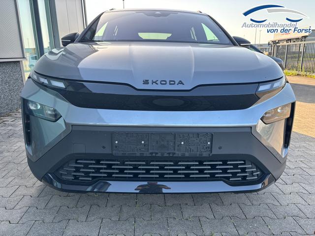 Skoda Elroq "Selection 60" KOSTENLOSE LIEFERUNG! 19" Alufelgen, 2-Zonen-Climatronic, Sitzheizung, Parksensoren vorn/hinten, R&uuml;ckfahrkamera, SunSet, Infotainment 13" + NAVIGATION, Beheizbares M-Lederlenkrad, Alarm, Dachreling 