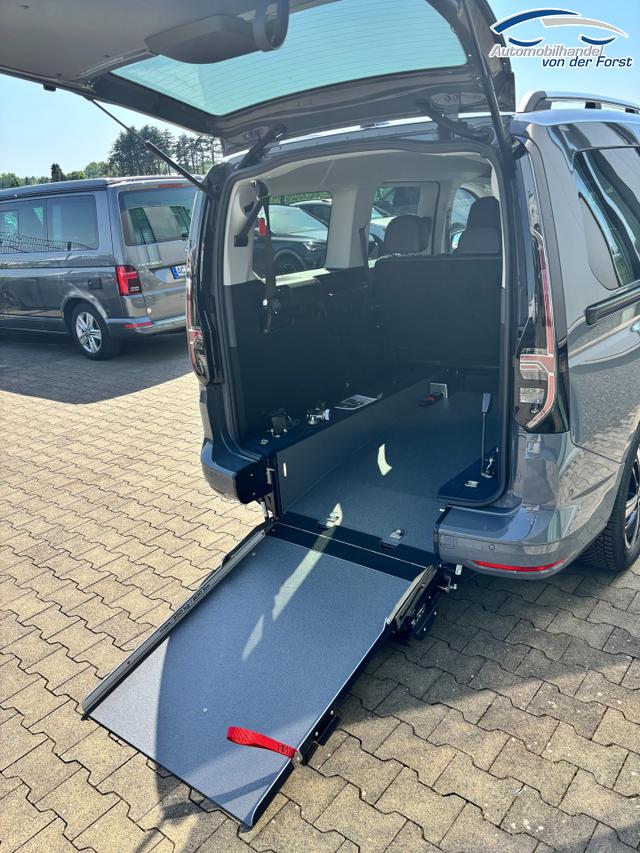 Volkswagen Caddy Maxi "Style" LIEFERUNG KOSTENLOS! BEHINDERTENUMBAU (HECKAUSSCHNITT) 1.5 TSI 115PS DSG/AUTOMATIK, PURE-GREY, 17" Alu/Ganzjahresreifen, Winterpaket, ACC-Tempomat, Toter-Winkel, ParkAssist, Parksensoren vo/hi, R&uuml;ckfahrkamera, Radio Ready2Discover 10" + Wireless AppConnect, Climatronic 