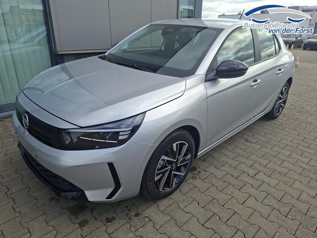 Opel Corsa (ca. 37% Preisvorteil) 1.2 Turbo 100PS "EDITION", Silber-Metallic, 16" Alufelgen, Sitzheizung, Lederlenkrad beheizt, Parksensoren hinten, Klimaanlage, Radio AndroidAuto/Apple CarPlay, Tempomat, ZV mit Fernbedienung 