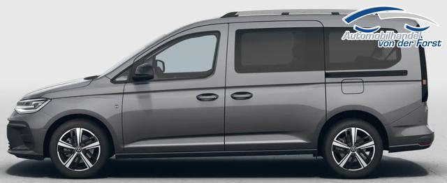 Volkswagen Caddy Maxi "Life" (NEUES MODELL) PREISGARANTIE & KOSTENLOSE LIEFERUNG 2.0 TDI 102PS (MAXI, 7-SITZER, LANGER RADSTAND), 16" LM-R&auml;der, Dachreling, 2-Zonen-Climatronic, Parksensoren vorn/hinten, Radio 12,9" + Wireless AppConnect, M-Lederlenkrad, Digital Cockpit, Schiebet&uuml;ren links/rechts 