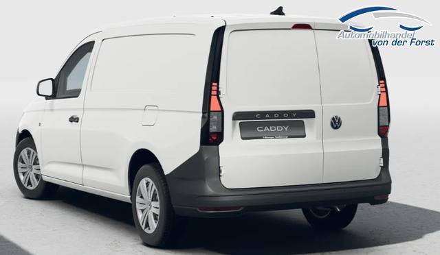 Volkswagen Caddy Cargo "Basis" (NEUES MODELL) KOSTENLOSE LIEFERUNG & PREISGARANTIE* 1.5 TSI 115PS 6-Gang, MAXI (LANGER RADSTAND), 2-Zonen-Climatronic, Parksensoren vorn/hinten, Tempomat, Radio Ready2Discover 12,9" + App-Connect, M-Lederlenkrad, Vorbereitung AHK, Trennwand, Schiebet&uuml;r rechts, Heckfl&uuml;gelt&uuml;ren, Digital Cockpit Pro 