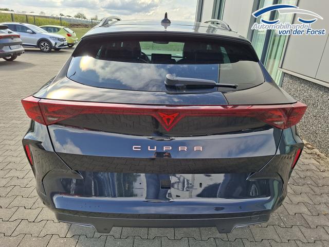 Cupra Formentor Sonderaktion "Basis" 1.5 eTSI 150PS DSG (AUTOMATIK), ANH&Auml;NGERKUPPLUNG, KESSY, ALARM, R&Uuml;CKFAHRKAMERA, ELEKTR. HECKKLAPPE, 18" Alu, Sitzheizung, M-Lederlenkrad beheizt, 3-Zonen-Climatronic, Parksensoren vorne/hinten, ACC-Tempomat, Digitales Cockpit 10", Radio 12,9"+Full-Link 