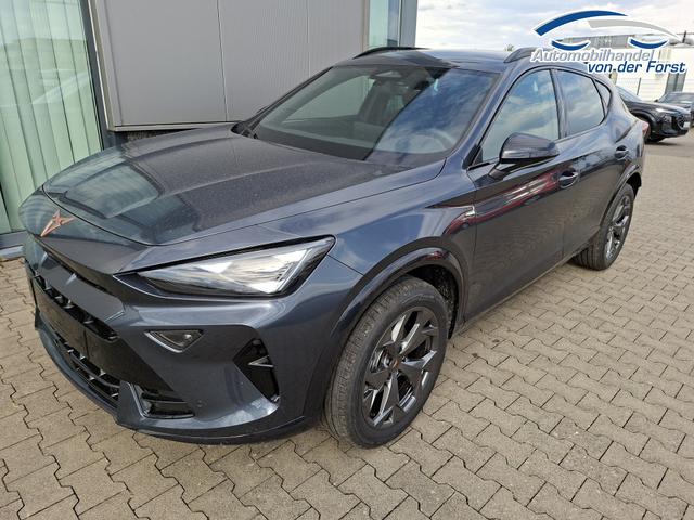 Cupra Formentor Sonderaktion "Basis" 1.5 eTSI 150PS DSG (AUTOMATIK), ANH&Auml;NGERKUPPLUNG, KESSY, ALARM, R&Uuml;CKFAHRKAMERA, ELEKTR. HECKKLAPPE, 18" Alu, Sitzheizung, M-Lederlenkrad beheizt, 3-Zonen-Climatronic, Parksensoren vorne/hinten, ACC-Tempomat, Digitales Cockpit 10", Radio 12,9"+Full-Link 