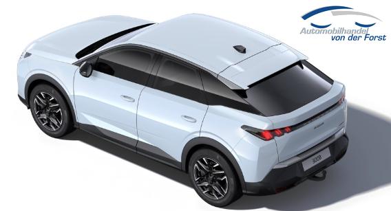 Peugeot 3008 "Allure" Hybrid 145PS e-DCS6 (Automatik), Wei&szlig;-Metallic, ANH&Auml;NGERKUPPLUNG, Panorama-Navigations-Paket, Grip-Control-Paket, 19" ALU, Beh. Frontscheibe, Trennnetz, Adaptiver Tempomat, Toter-Winkel, 360&deg;Kamera, Parksensoren vorn/hinten, Lenkradheizung, Alarmanlage 