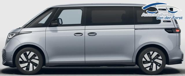 Volkswagen ID. Buzz "GENERATION 7-Sitzer 210KW/286PS 86kWh LANG" LIEFERUNG KOSTENLOS 7-SITZPL&Auml;TZE, 19" Alufelgen, 3Z-Climatronic, Beh. Frontscheibe, NAVI, ParkAssist, Parksensoren vo/hi, R&uuml;ckfahrkamera, Sitzheizung vorne, M-Lederlenkrad beheizt, Alarm, Keyless Advanced, Privacy-Glas, ID Buzz Box 