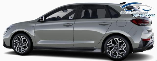 Hyundai i30 "N Line" LIEFERUNG KOSTENLOS! 1.0 T-GDI 115PS, 18" Alufelgen, Sportsitze, Alupedale, Winter-Paket, 2-Zonen-Klimaautomatik, Privacy-Glas, Navigation 10,25", Parksensoren vorne und hinten, R&uuml;ckfahrkamera, Tempomat, Sportlenkrad, Alarm 