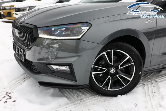 Skoda Fabia Monte Carlo Fabia DSG MonteC Pano Kessy Kam 5J/100k SHZ Temp 