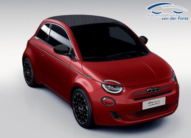 Fiat 500C 500 Cabrio La Prima Nav Keyl SHZ 17Z Kam LED Car 