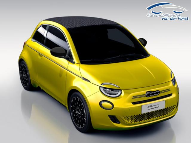 Fiat 500C 500 Cabrio La Prima Nav Keyl SHZ 17Z Kam LED Car 