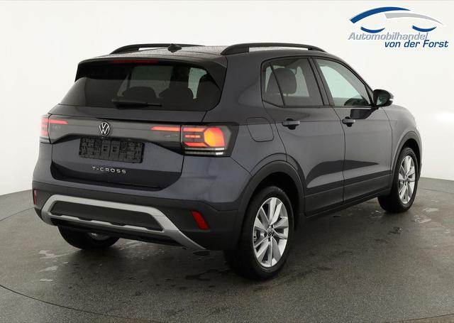 Volkswagen T-Cross 1.0 TSI 85 kW Life T-Cross 1.0 TSI Life, AHK, ACC, Side, Kamera, 17-Zoll, Winterpaket, Climatronic 