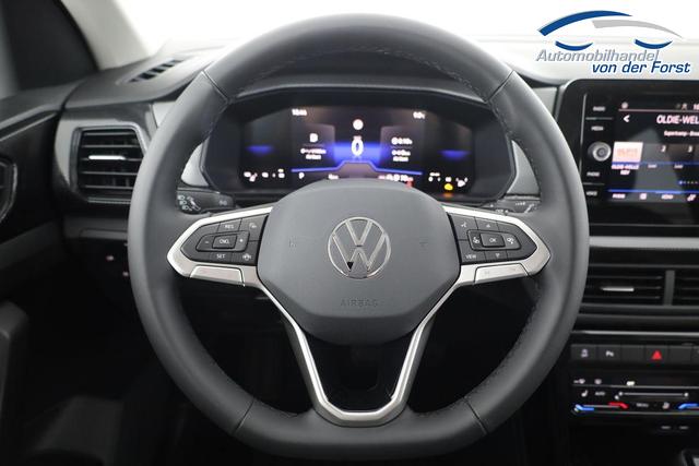 Volkswagen T-Cross 1.0 TSI 85 kW Life T-Cross 1.0 TSI DSG Life, AHK, Ready2, Side, Kamera, 17-Zoll, Winterpaket, Climatronic 
