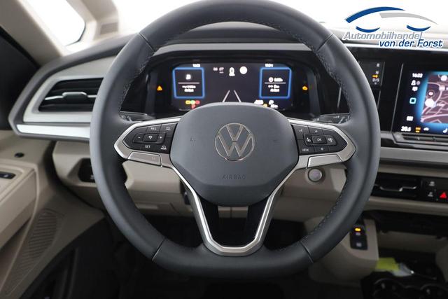 Volkswagen T7 Multivan Life lang T7 Multivan TDI DSG lang Life, Teilleder, AHK, Navi, easyOpen, 7-Sitzer 