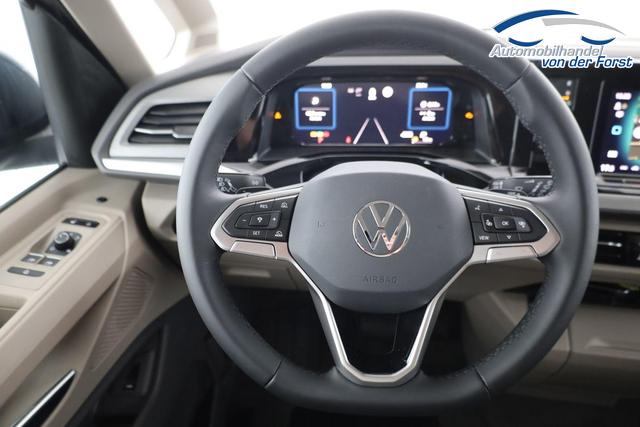 Volkswagen T7 Multivan Life lang T7 Multivan TDI DSG lang Life, Teilleder, AHK, Navi, easyOpen, 7-Sitzer 