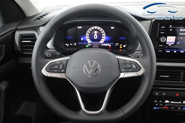 Volkswagen T-Cross 1.5 TSI 110 kW Life T-Cross 1.5 TSI DSG Life, AHK, ACC, Ready2, Side, Kamera, 17-Zoll, Winterpaket, Climatronic 