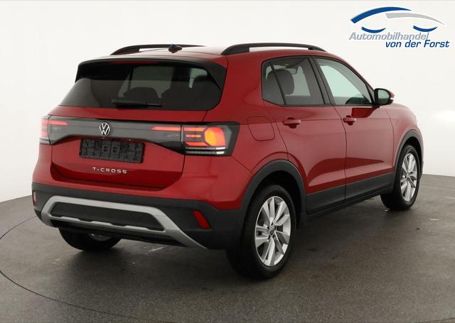 Volkswagen T-Cross 1.0 TSI 85 kW Life T-Cross 1.0 TSI Life, AHK, ACC, Side, Kamera, 17-Zoll, Winterpaket, Climatronic 