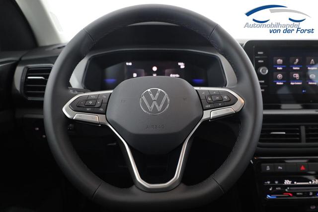 Volkswagen T-Cross 1.0 TSI 85 kW Life T-Cross 1.0 TSI Life, AHK, ACC, Side, Kamera, 17-Zoll, Winterpaket, Climatronic 