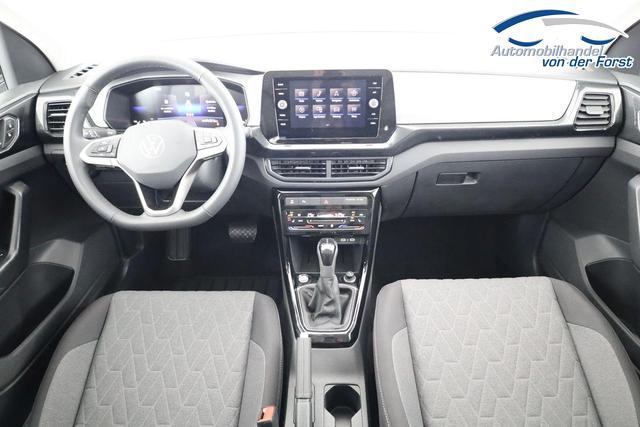 Volkswagen T-Cross 1.0 TSI 85 kW Life T-Cross 1.0 TSI DSG Life, LED, Kamera, ACC, Side, Winter, 17-Zoll, 3-J. Garantie 