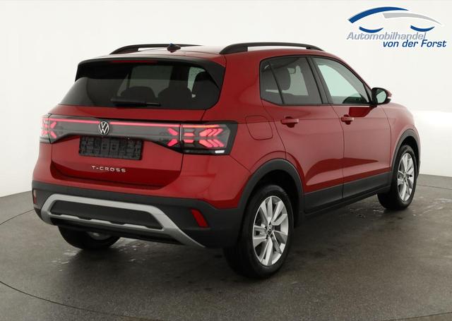 Volkswagen T-Cross 1.0 TSI 85 kW Life T-Cross 1.0 TSI DSG Life, IQ.Light, AHK, ACC, Kamera, 17-Zoll, Winterpaket 